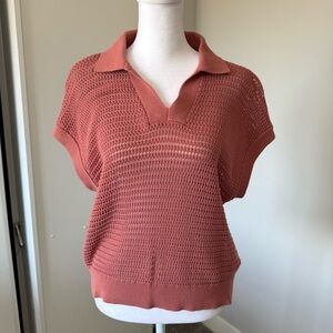 Varley Coral Knit Top